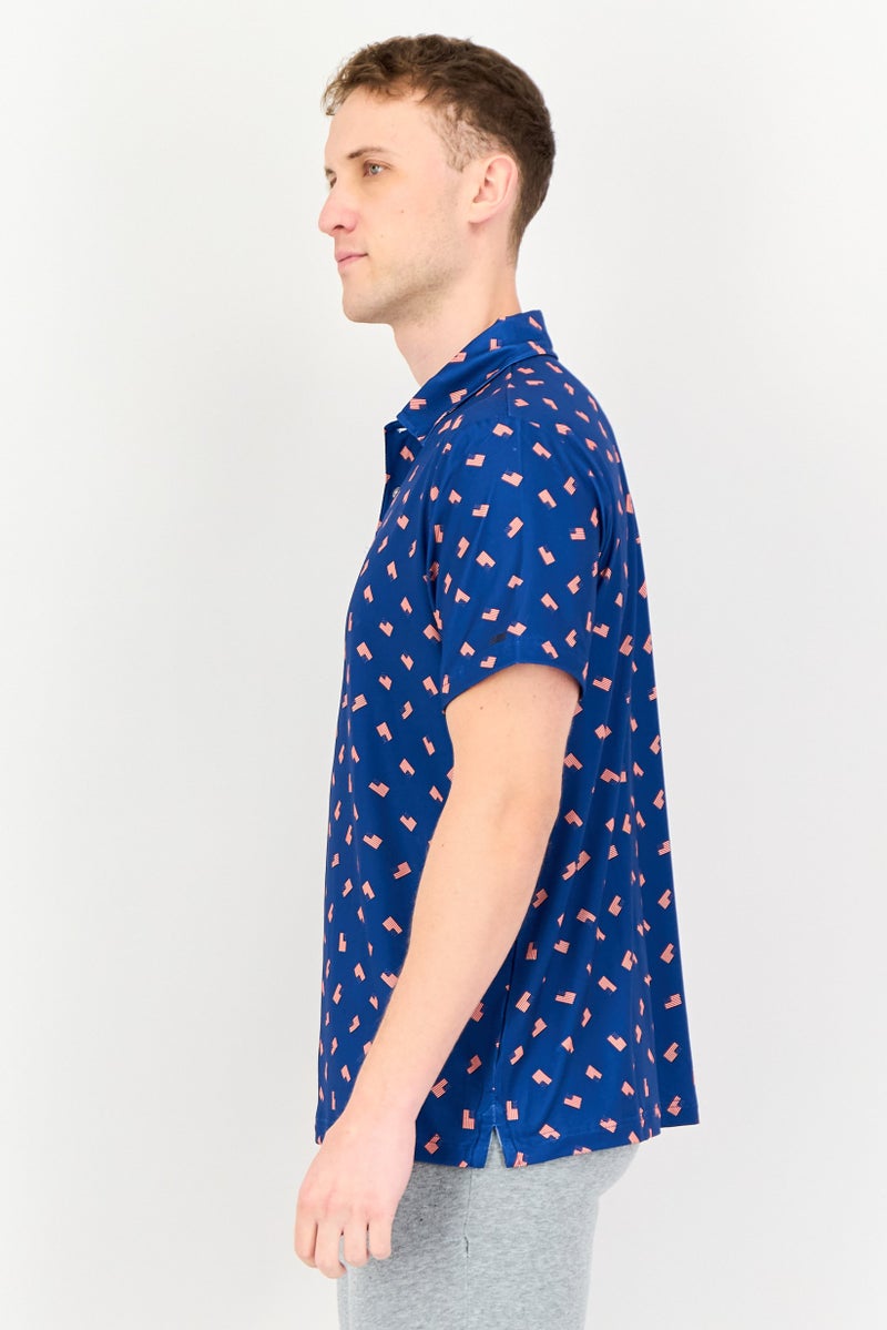 Chaps Men Classic Fit Short Sleeves Outdoor Polo Shirt, Multicolor - Image 2